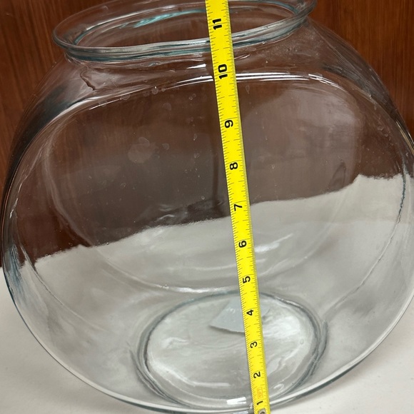 Anchor Hocking Glass big Drum bowl - Picture 10 of 11